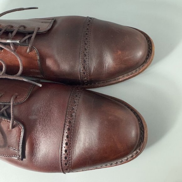 Allen Edmonds Boulevard Cap Toe Dress Shoes, Men\'s Size 10